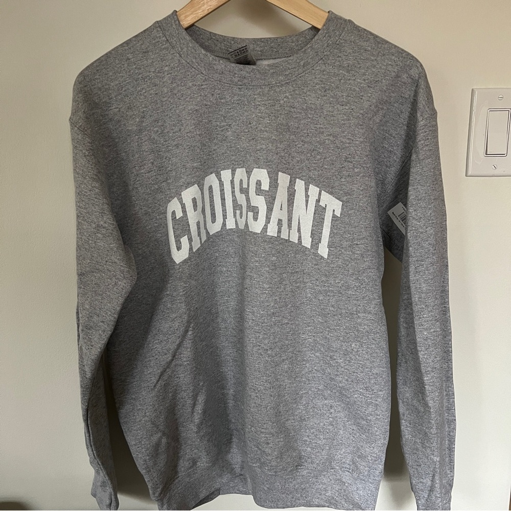 Croissant Sweatshirt - S